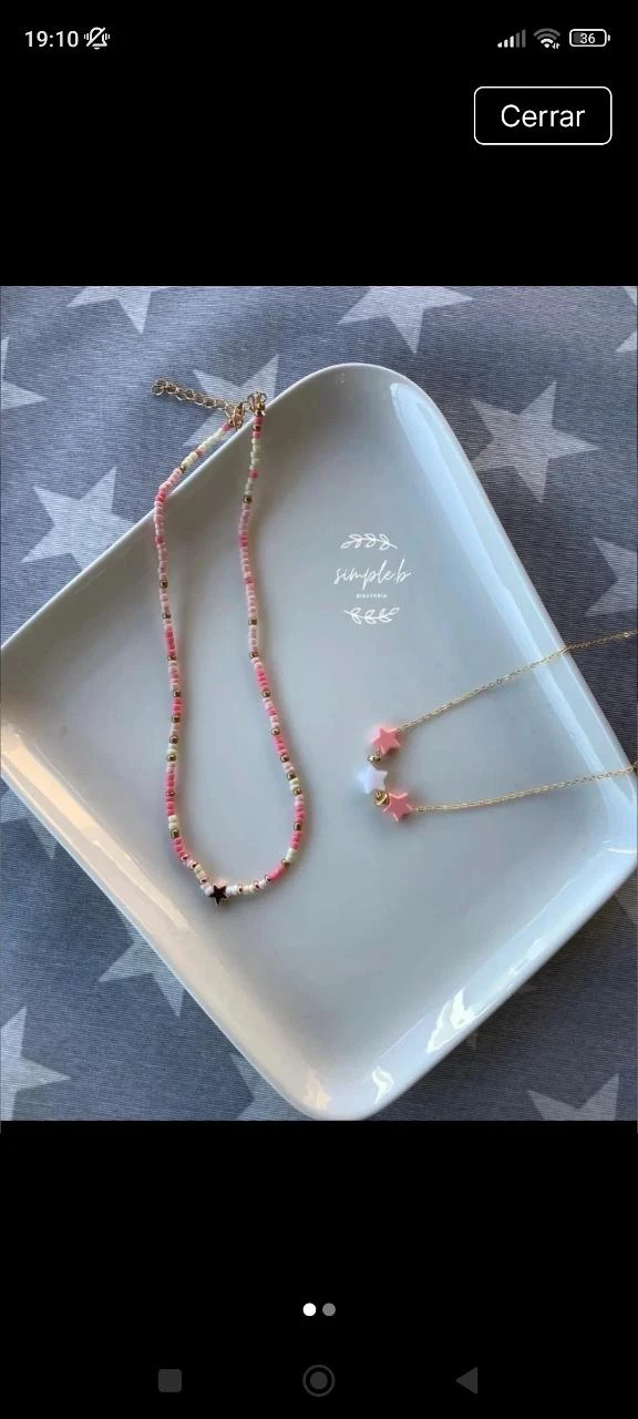 Collares y pendientes